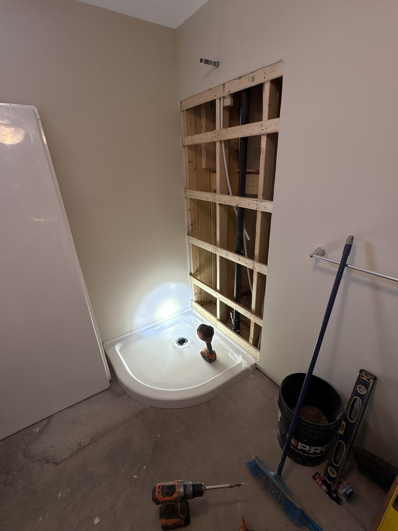 Garrett Plumbing project — plumbing work on PEI