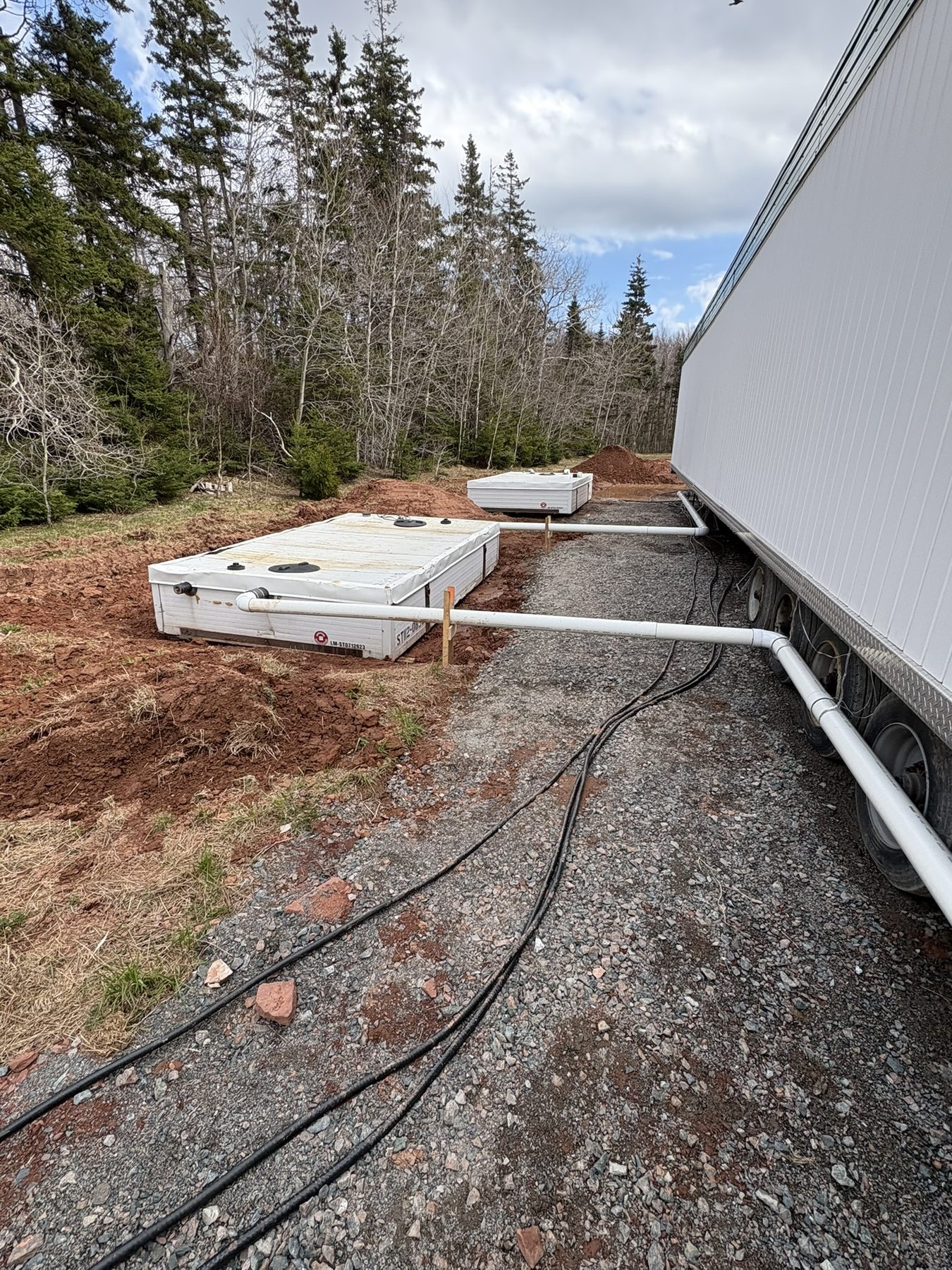 Garrett Plumbing project — plumbing installation