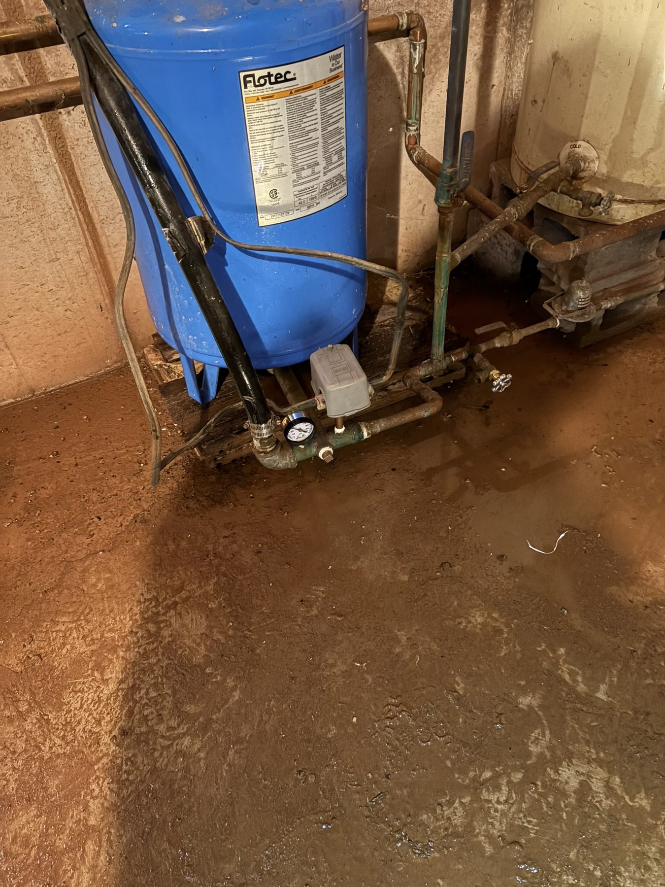 Garrett Plumbing project — residential service