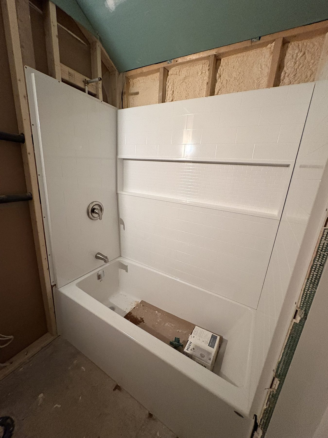 Garrett Plumbing project — plumbing upgrade