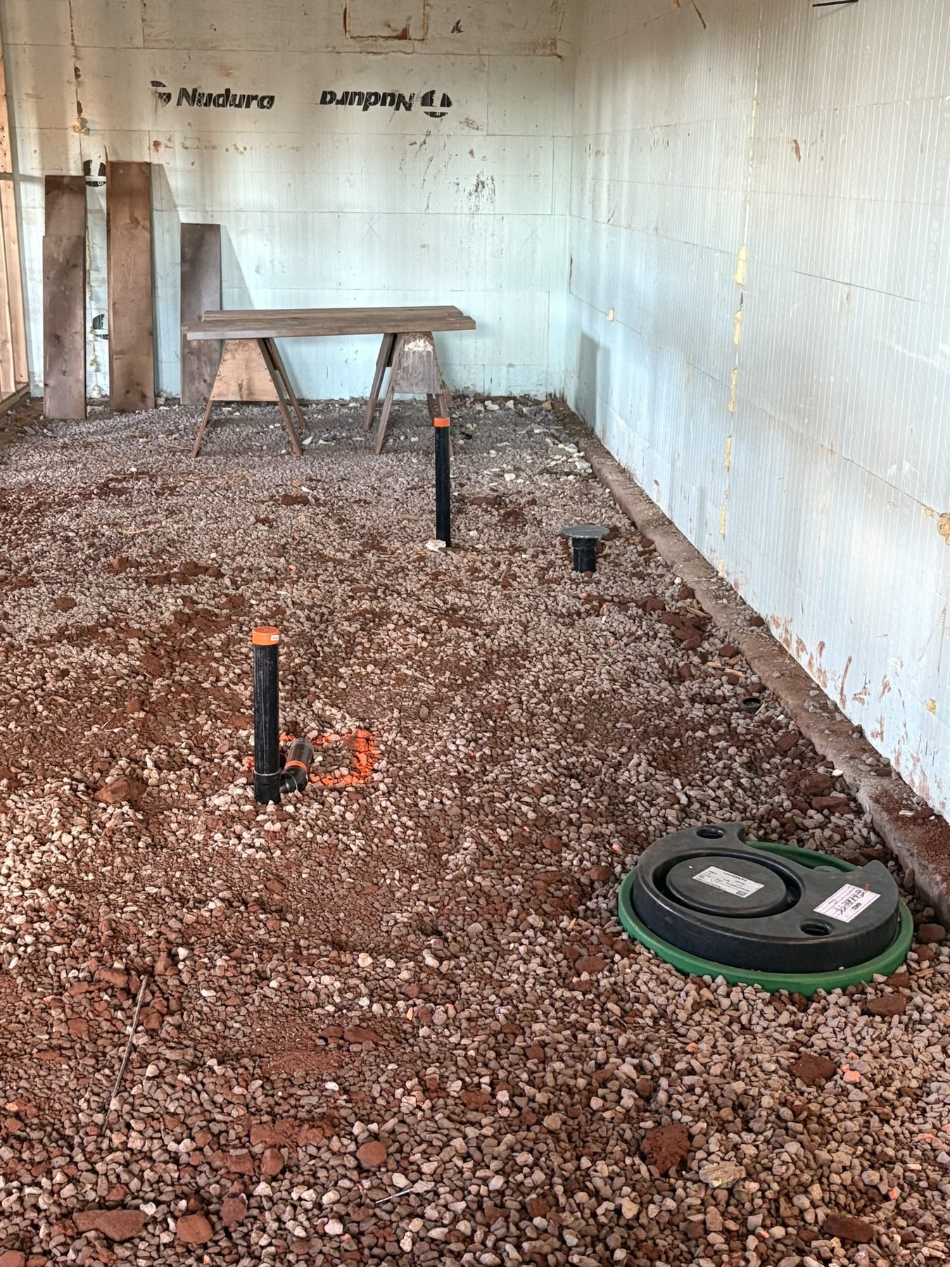 Garrett Plumbing project — bathroom renovation
