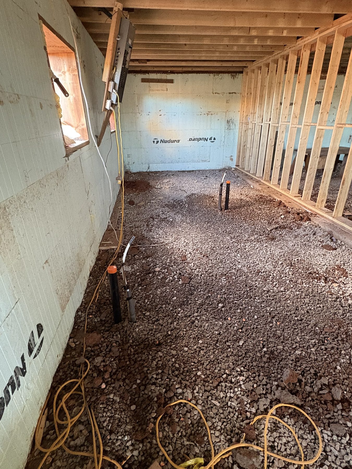 Garrett Plumbing project — water line repair