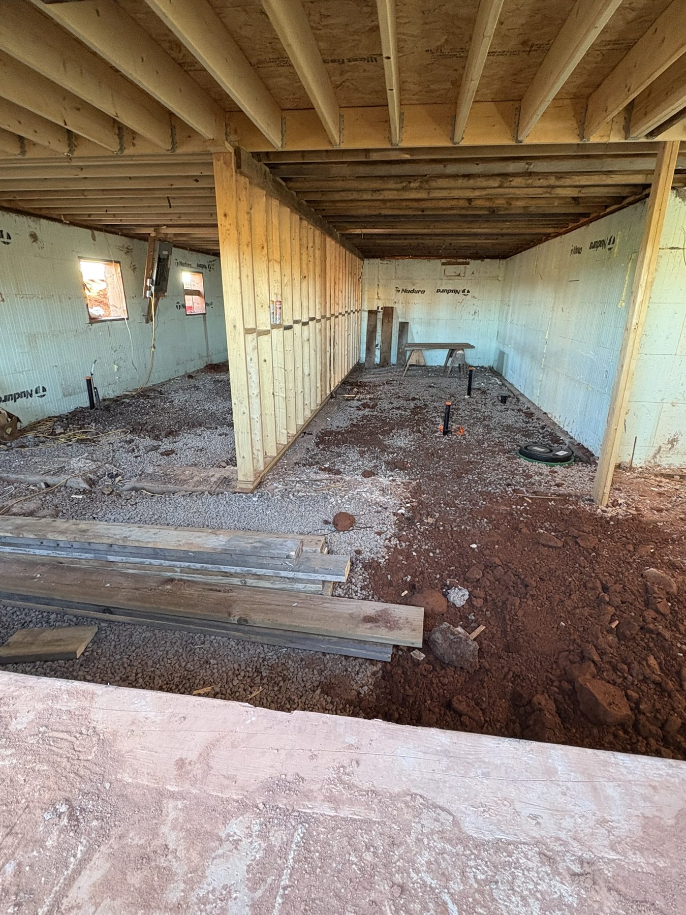Garrett Plumbing project — plumbing inspection