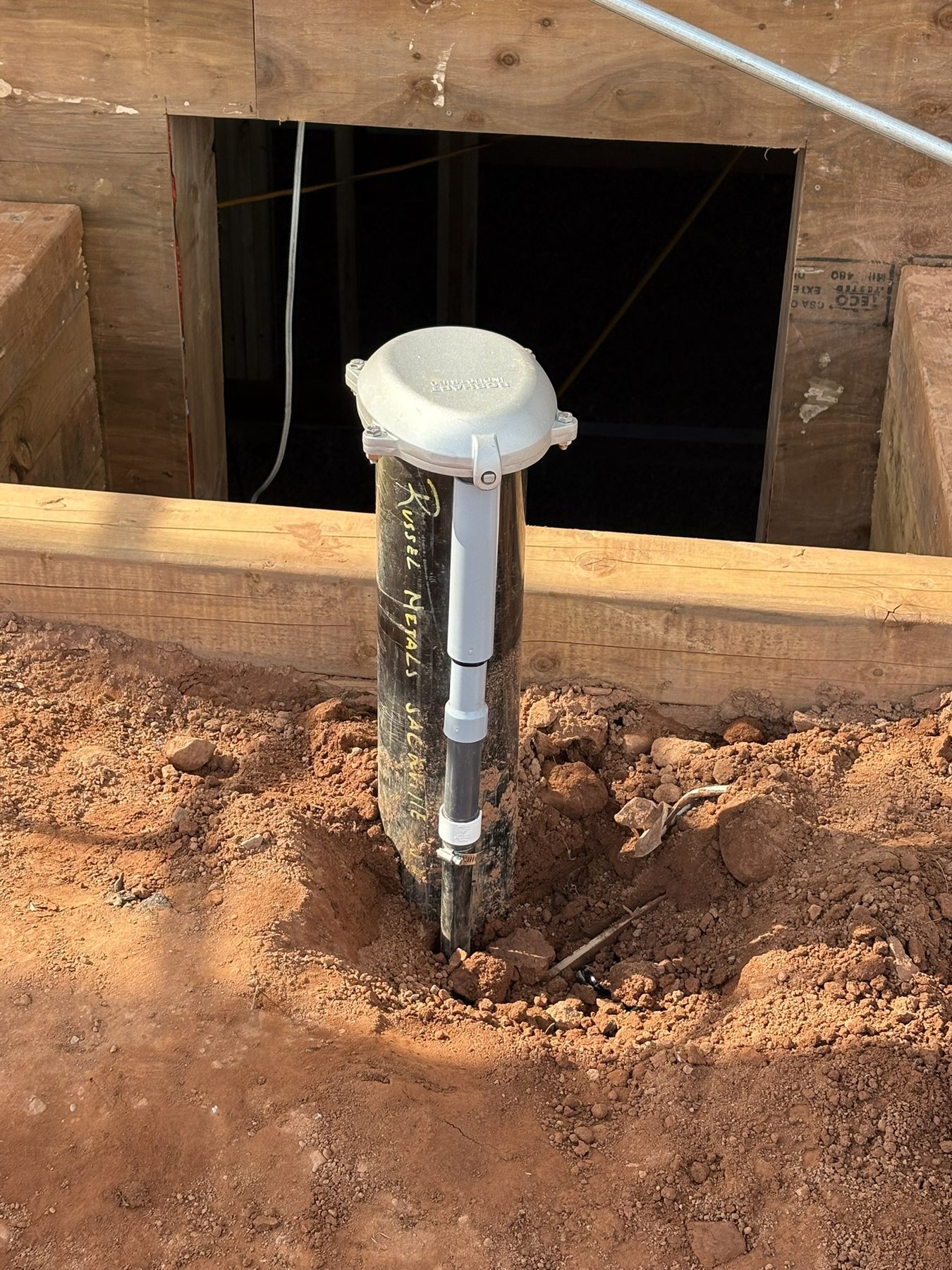 Garrett Plumbing project — kitchen plumbing
