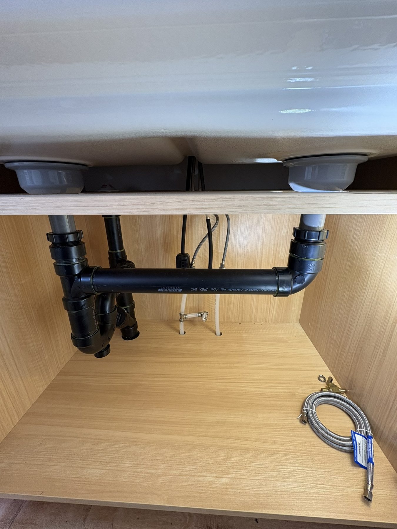 Garrett Plumbing project — plumbing renovation work
