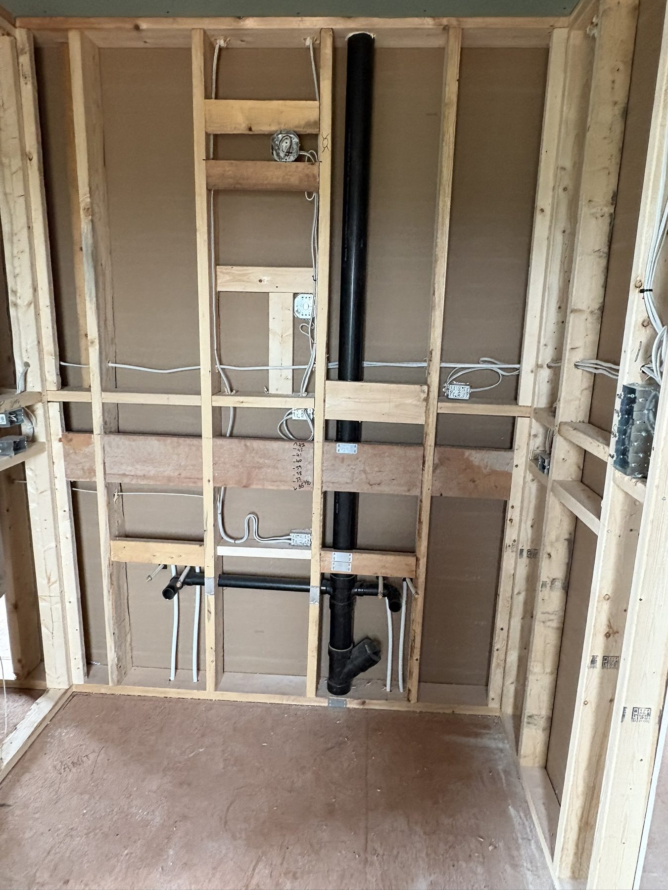 Garrett Plumbing project — residential water system