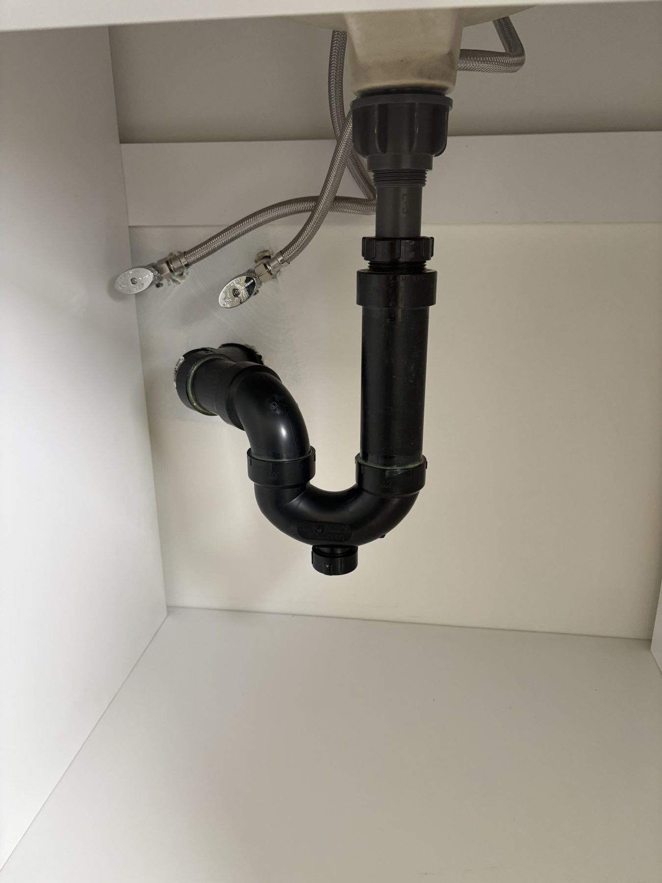 Garrett Plumbing project — fixture replacement