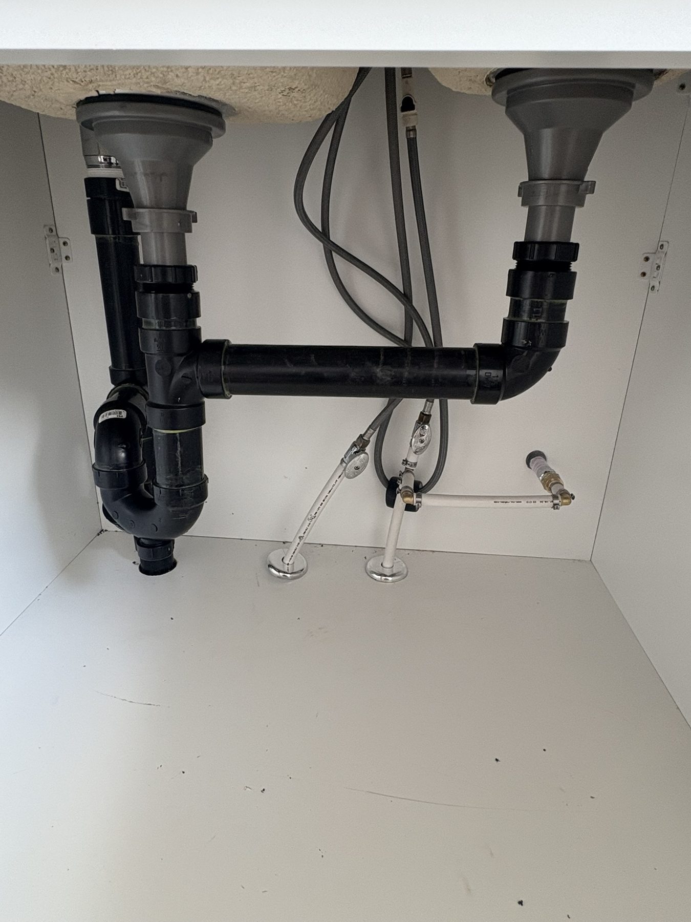 Garrett Plumbing project — water line work