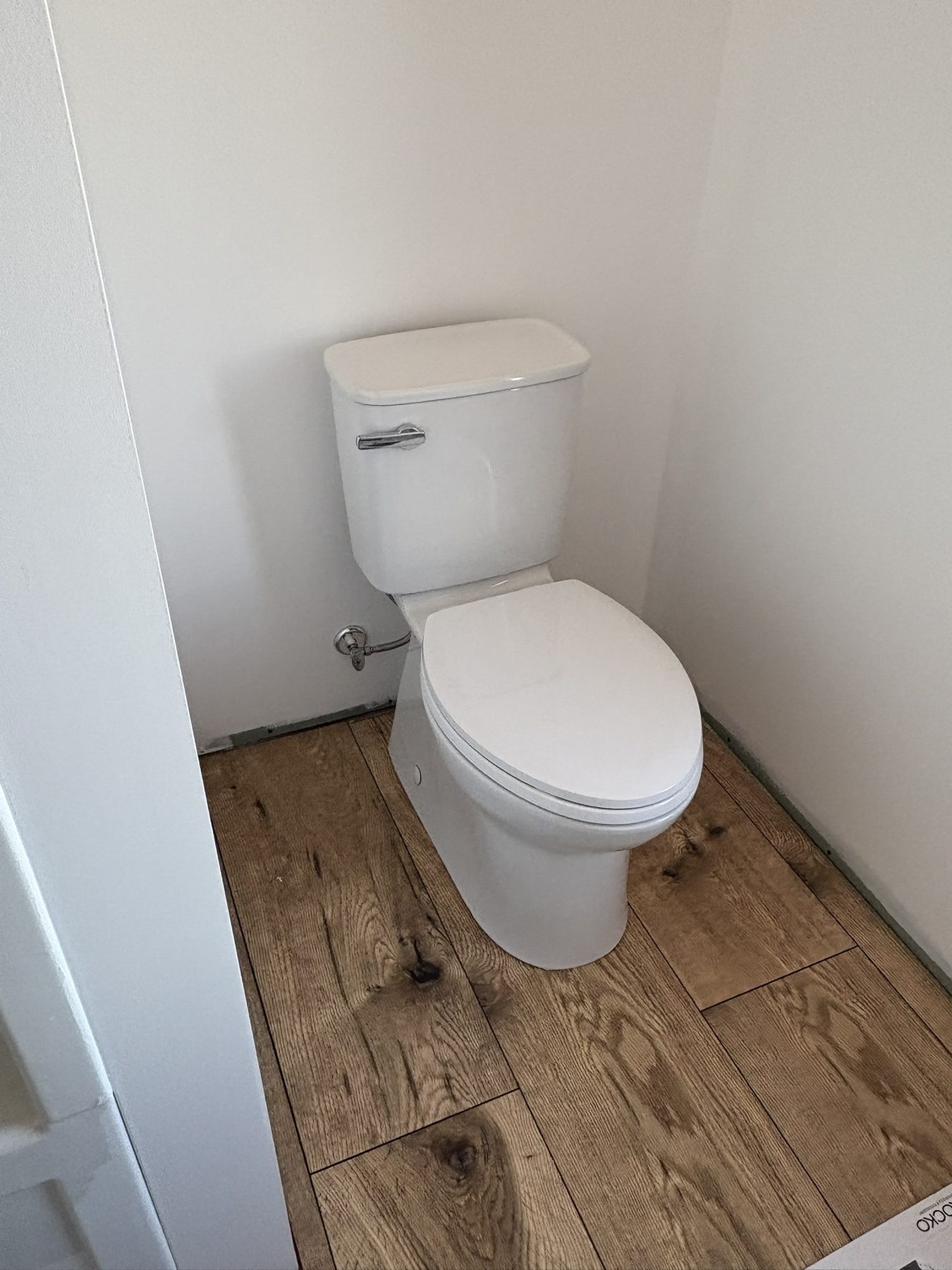 Garrett Plumbing project — plumbing installation work
