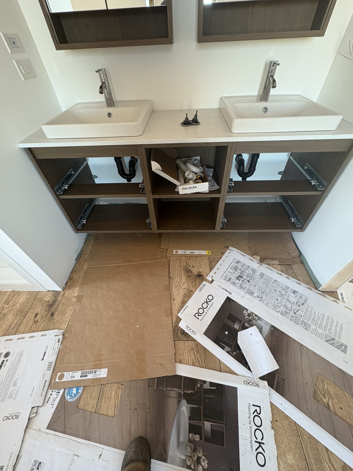 Garrett Plumbing project — residential plumbing repair