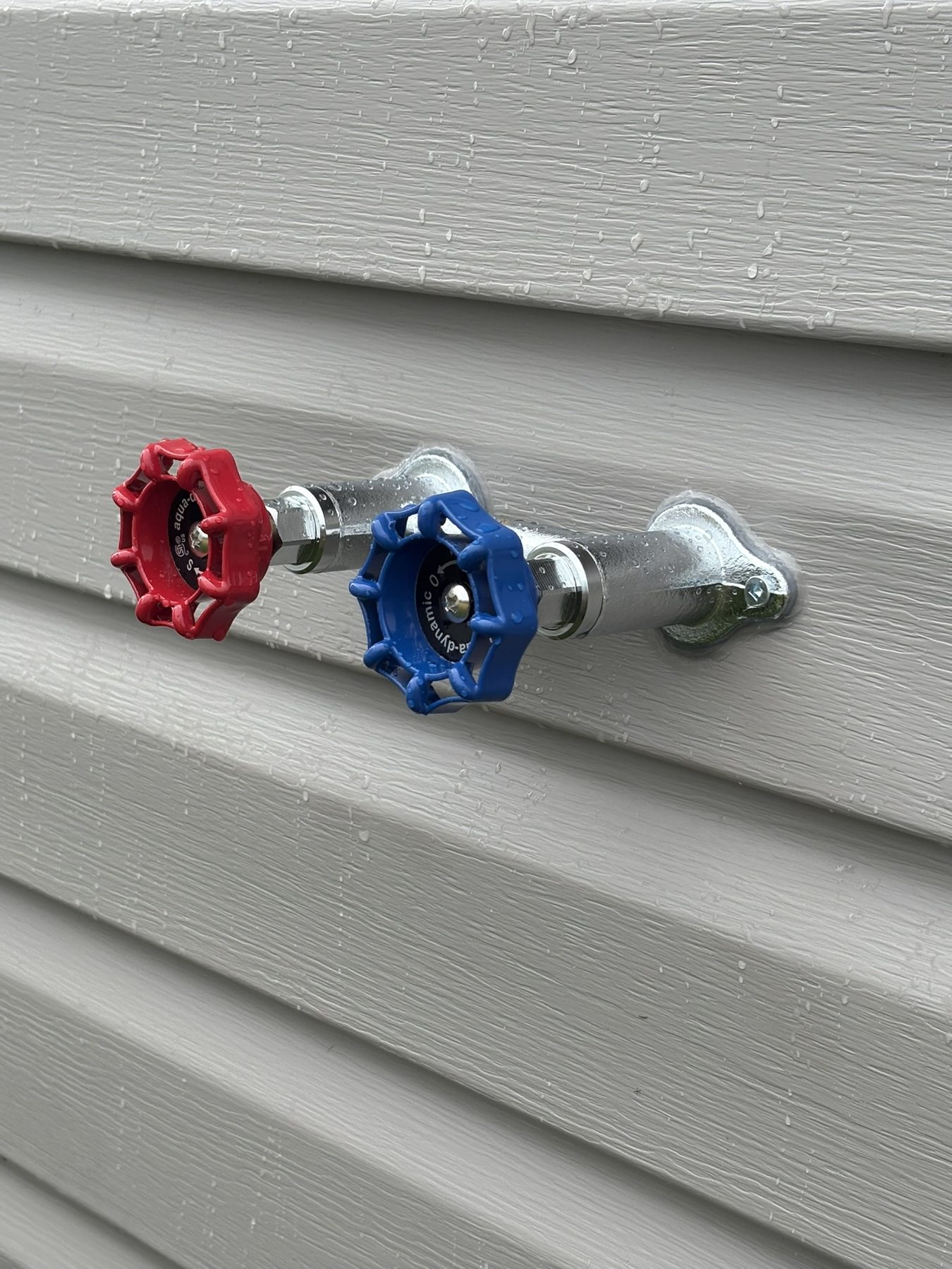 Garrett Plumbing project — water system installation