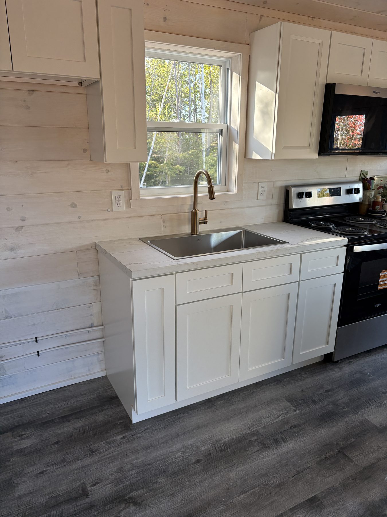 Garrett Plumbing project — plumbing rough-in PEI