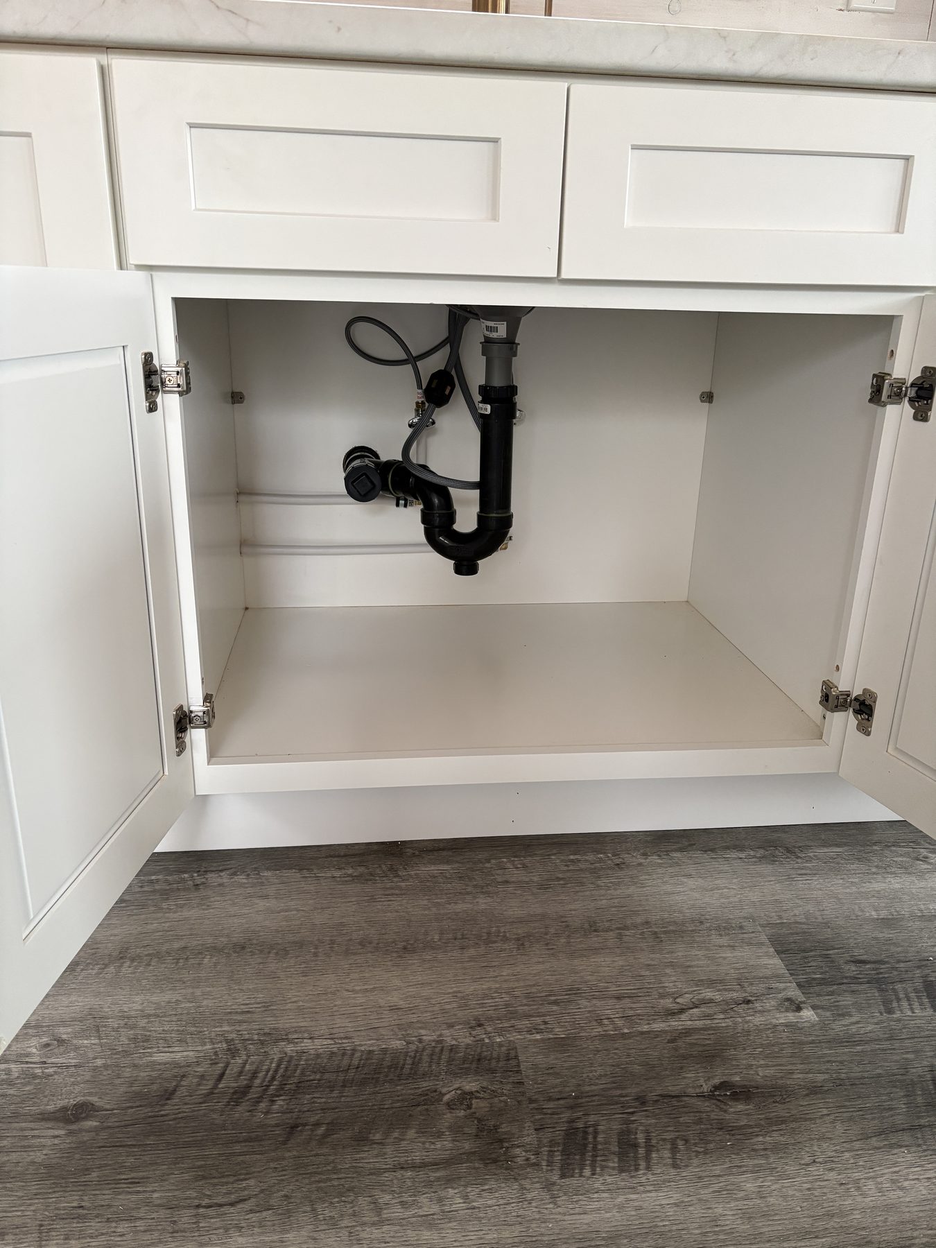 Garrett Plumbing project — residential water work