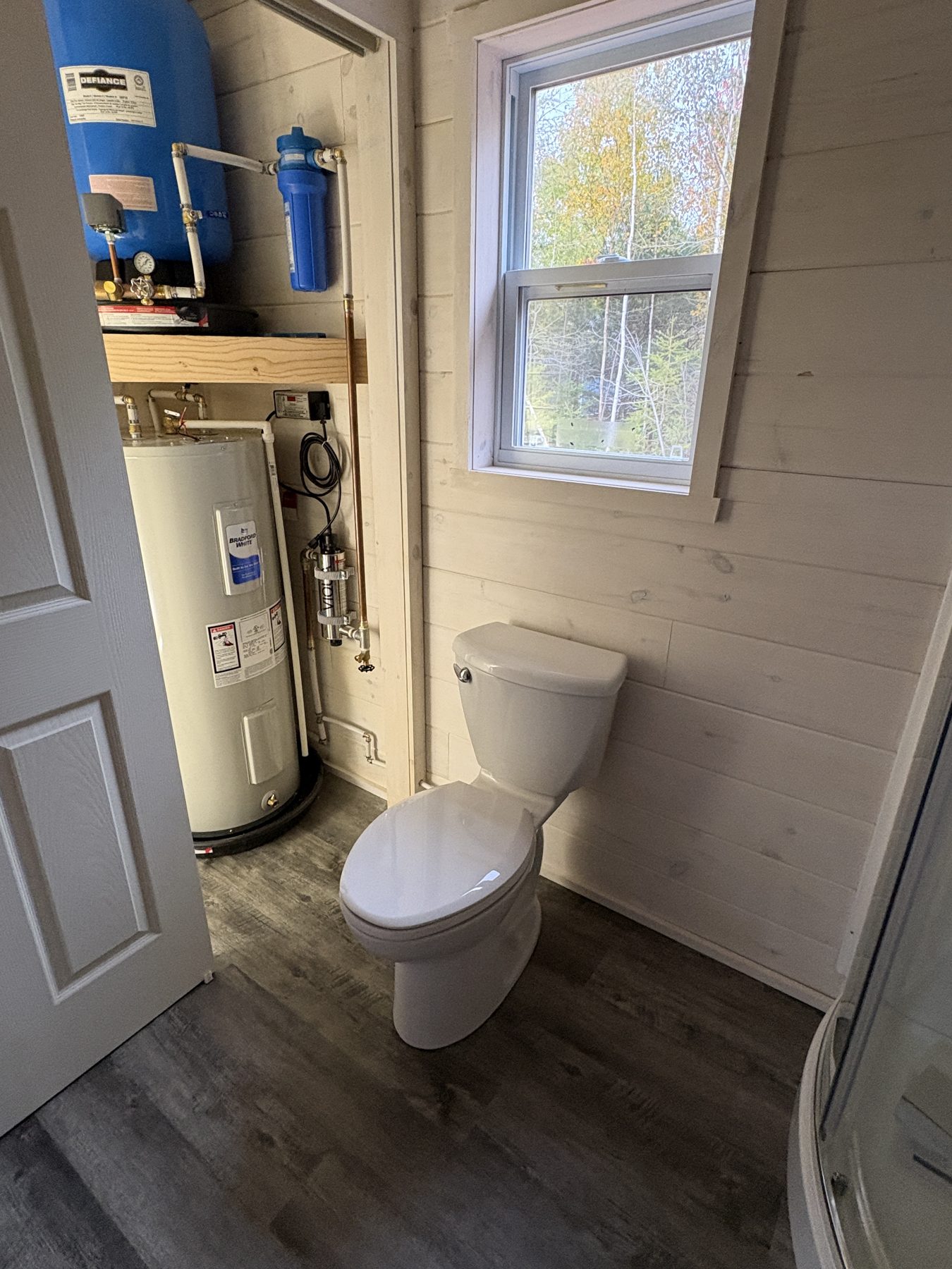 Garrett Plumbing project — drain installation work