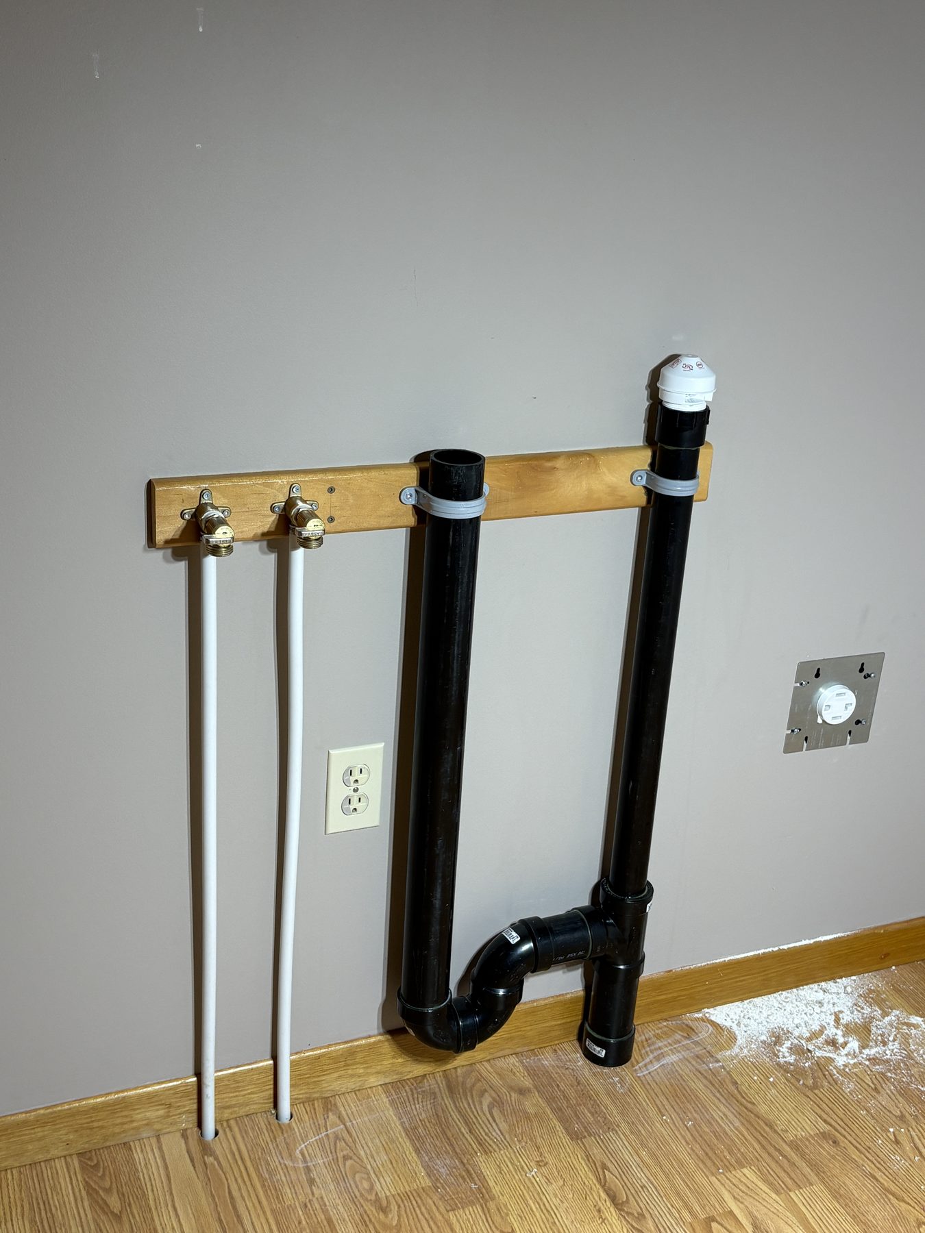 Garrett Plumbing project — residential water system