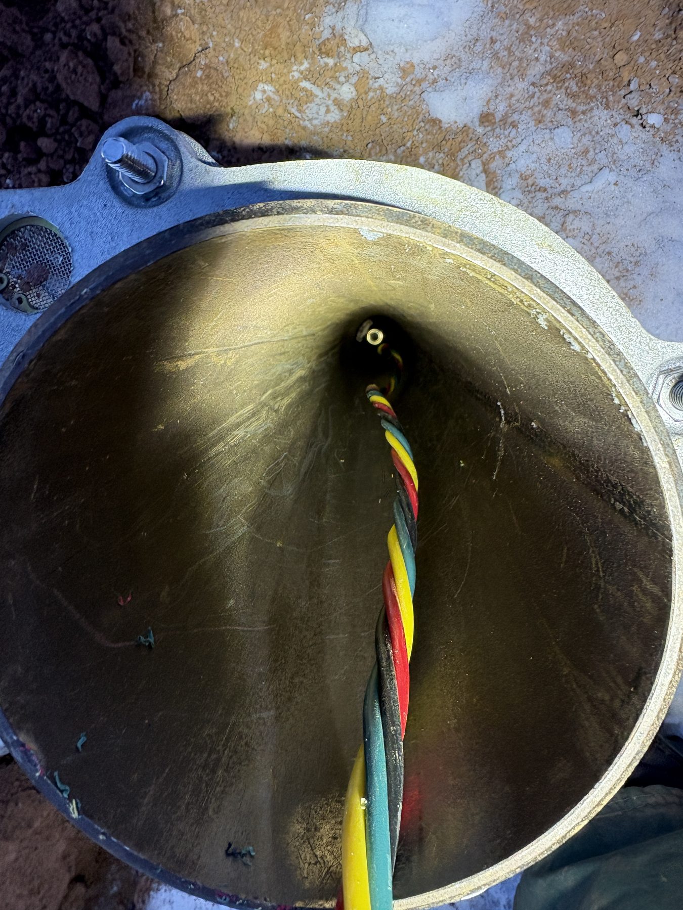 Garrett Plumbing project — fixture and pipe repair