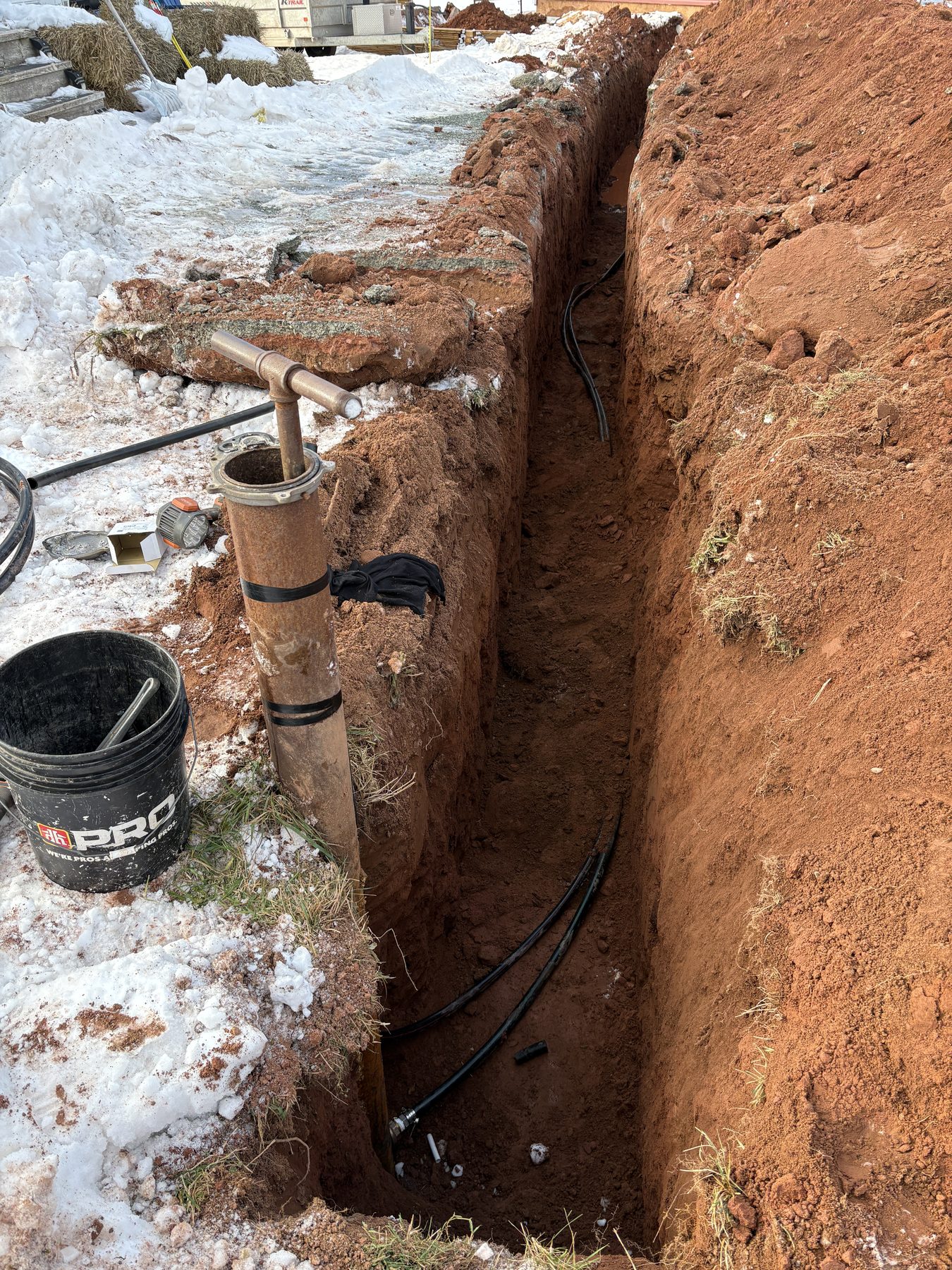 Garrett Plumbing project — residential plumbing repair