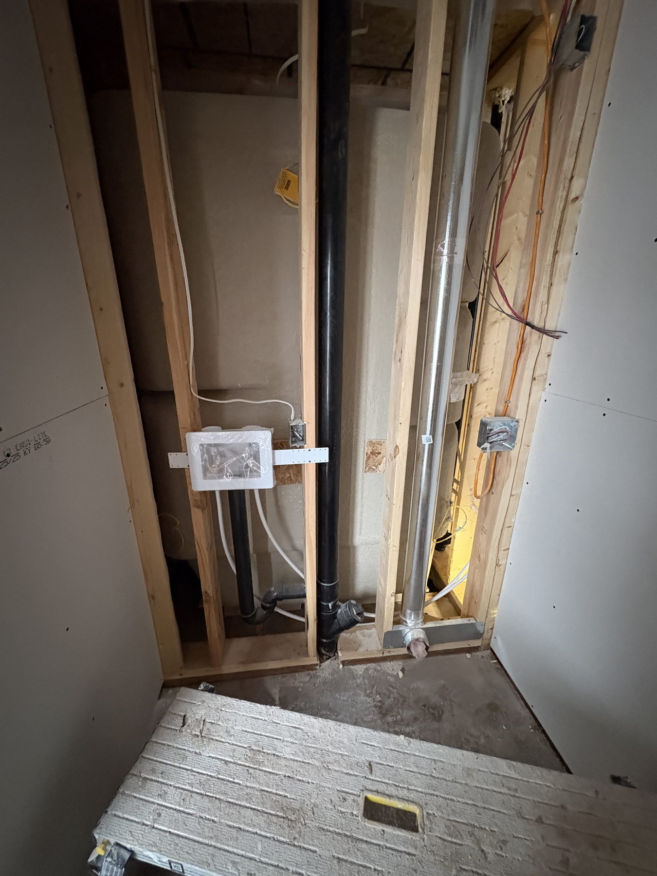 Garrett Plumbing project — plumbing renovation work