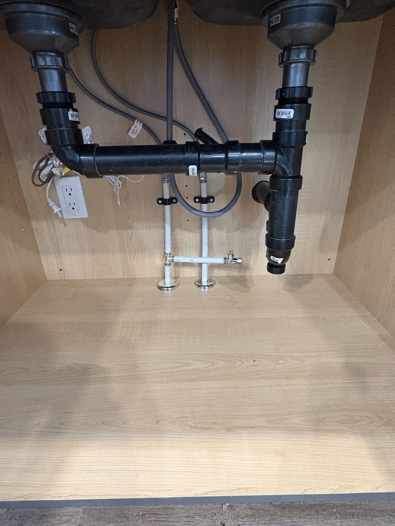 Garrett Plumbing project — water system repair PEI
