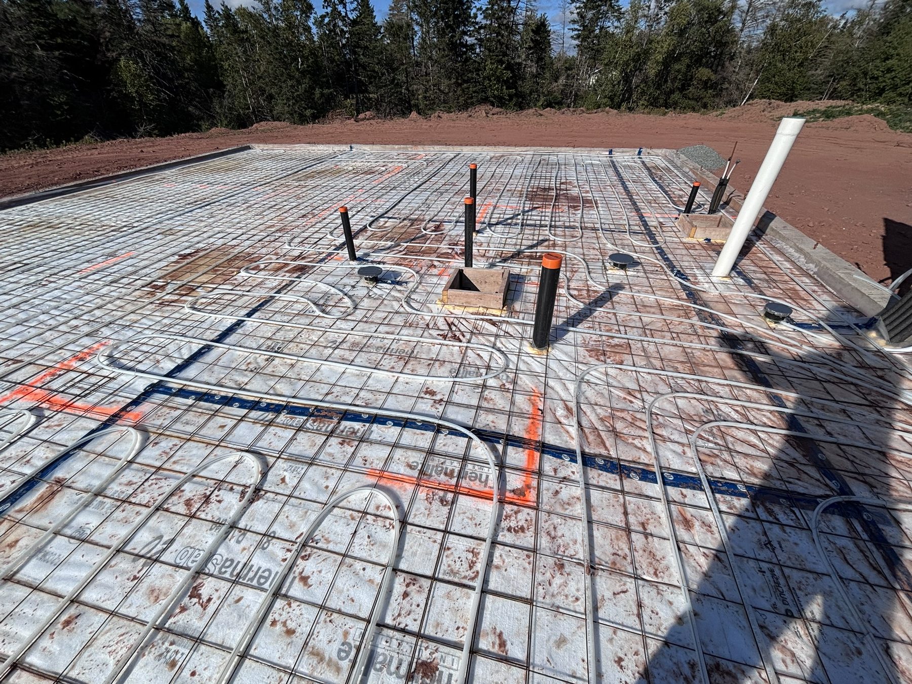 Garrett Plumbing project — plumbing system upgrade